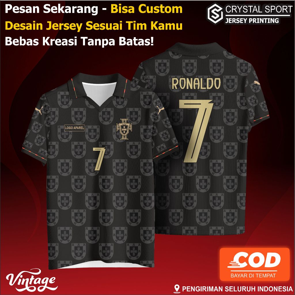 Jersey Portugal 2026 Dryfit Full Printing