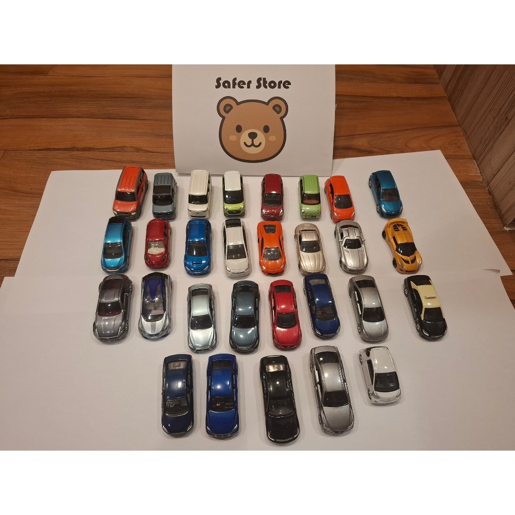 Tomica Bundle Honda Element N Box Insight, Nissan Leaf Cube Note IDS Concept Pino Skyline Fuga, Daih