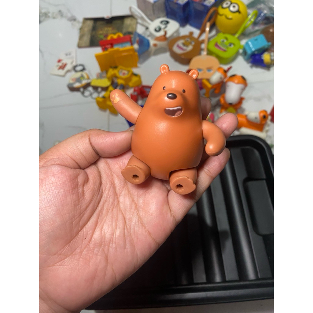 MAINAN BARE BEARS EDISI MCD HAPPY MEAL