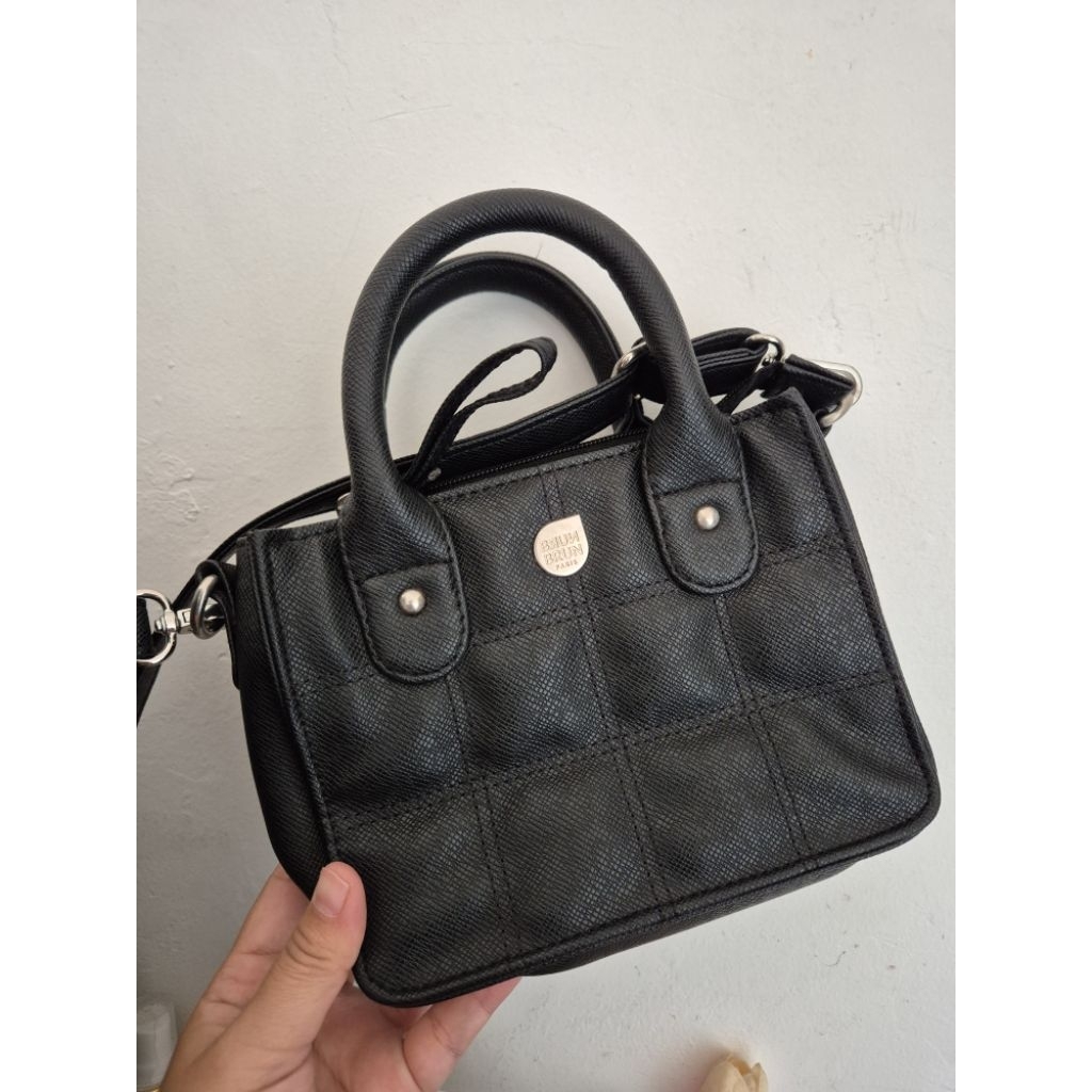 Preloved tas BurnBurn Paris Bag Black