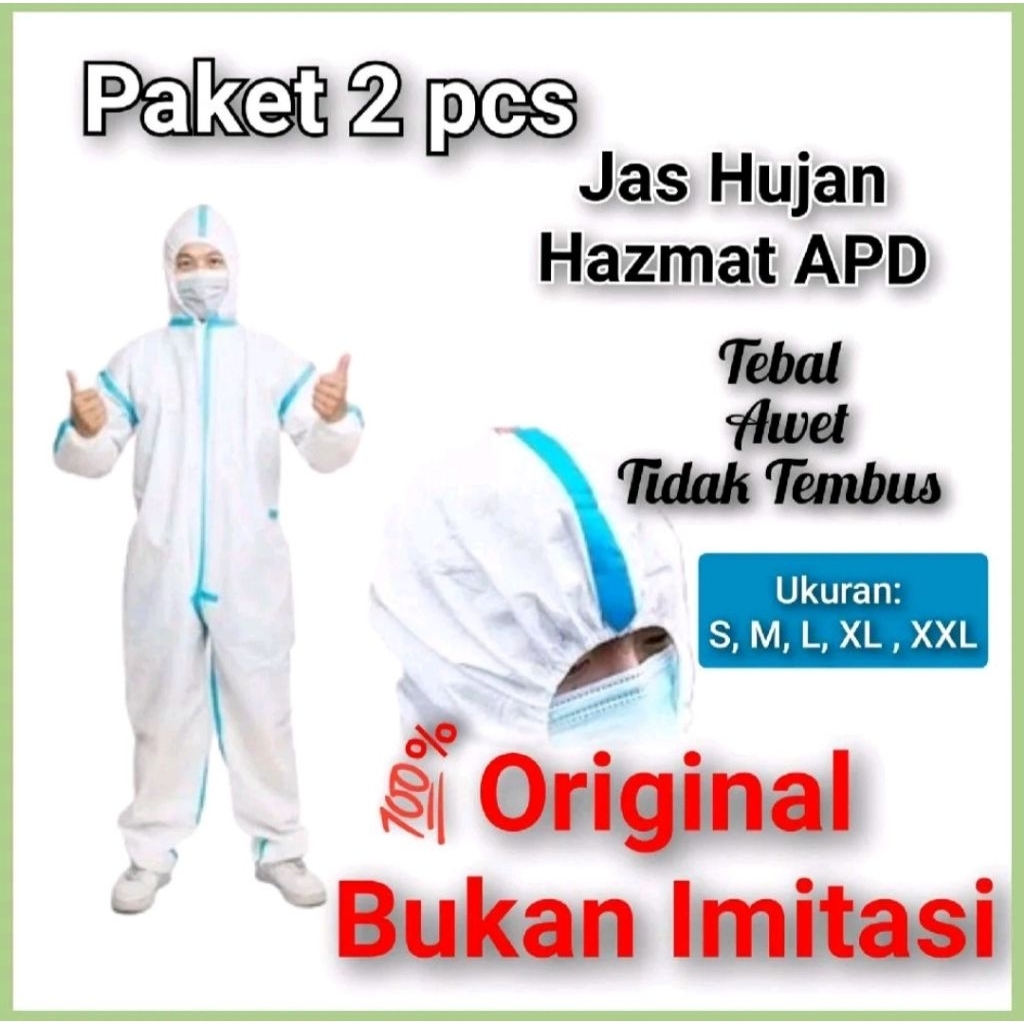 jas hujan apd/hazmat