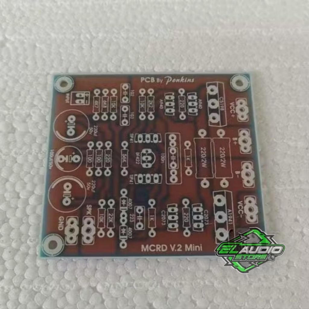 PCB Driver Bostrap MCRD V2 Mini BOSTRAP FR4 Fiberglass