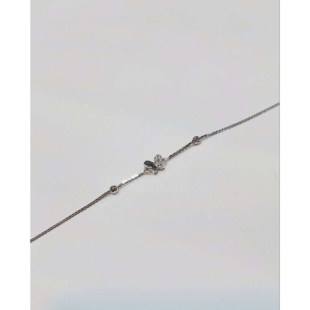 Gelang Rantai Emas Putih 1.87 Gram 17K 750 (RH399)