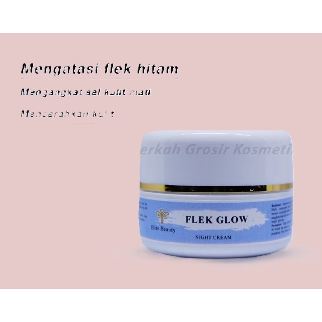 theraskin NIGHT CREAM FLEK GLOW | KRIM MALAM FLEK AMPUH