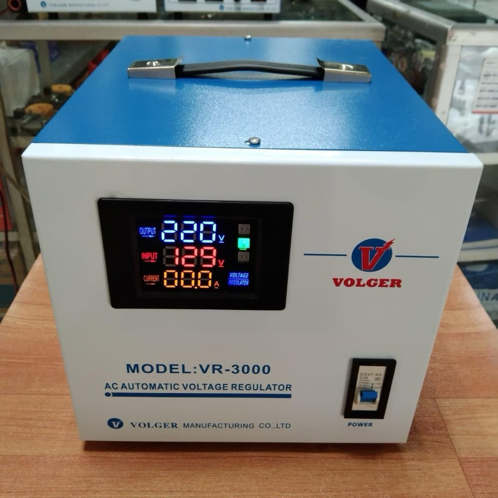 Stavolt VOLGER VR 3000 stabiliser listrik VOLGER 3000 Watt