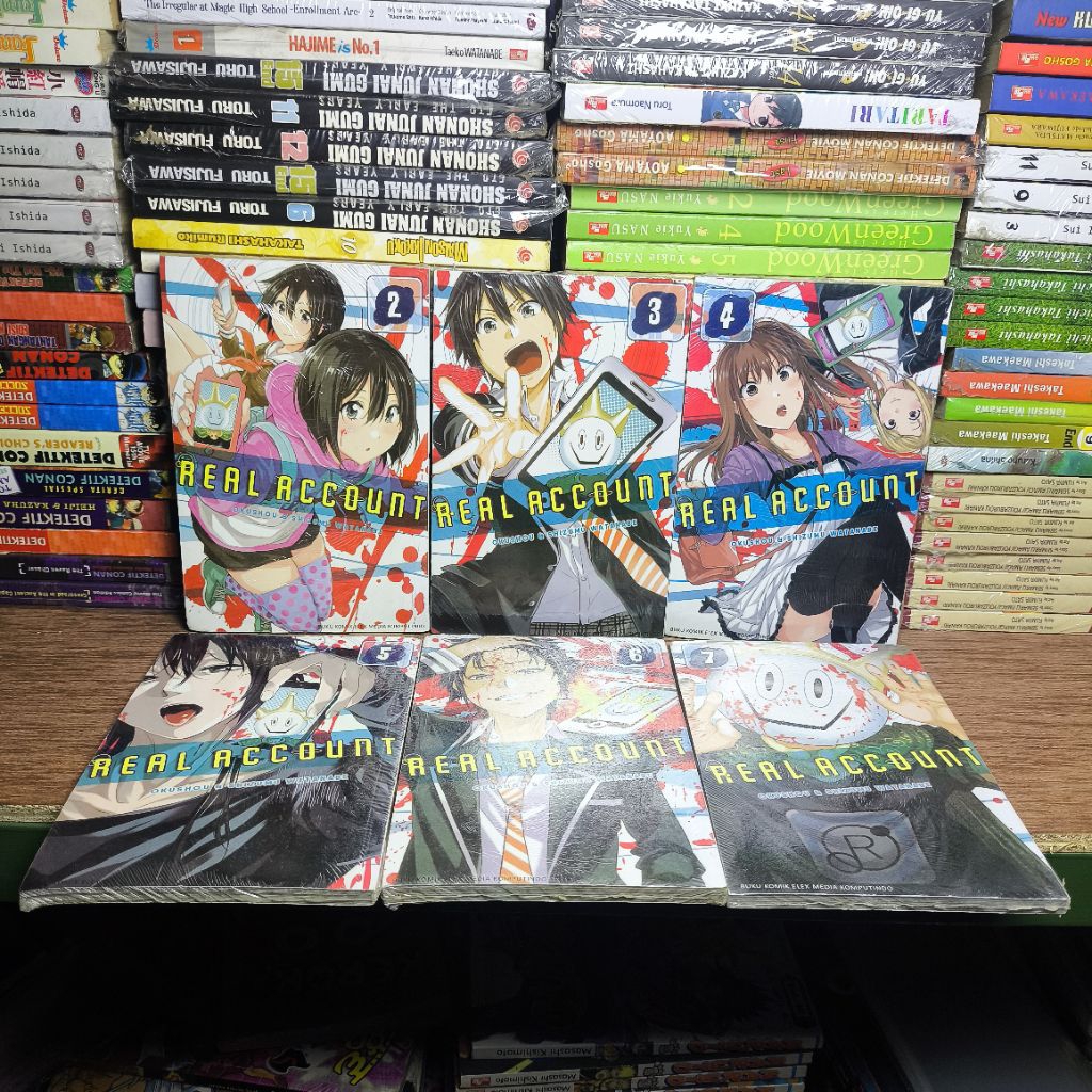 Set Komik Real Account volume 2-7