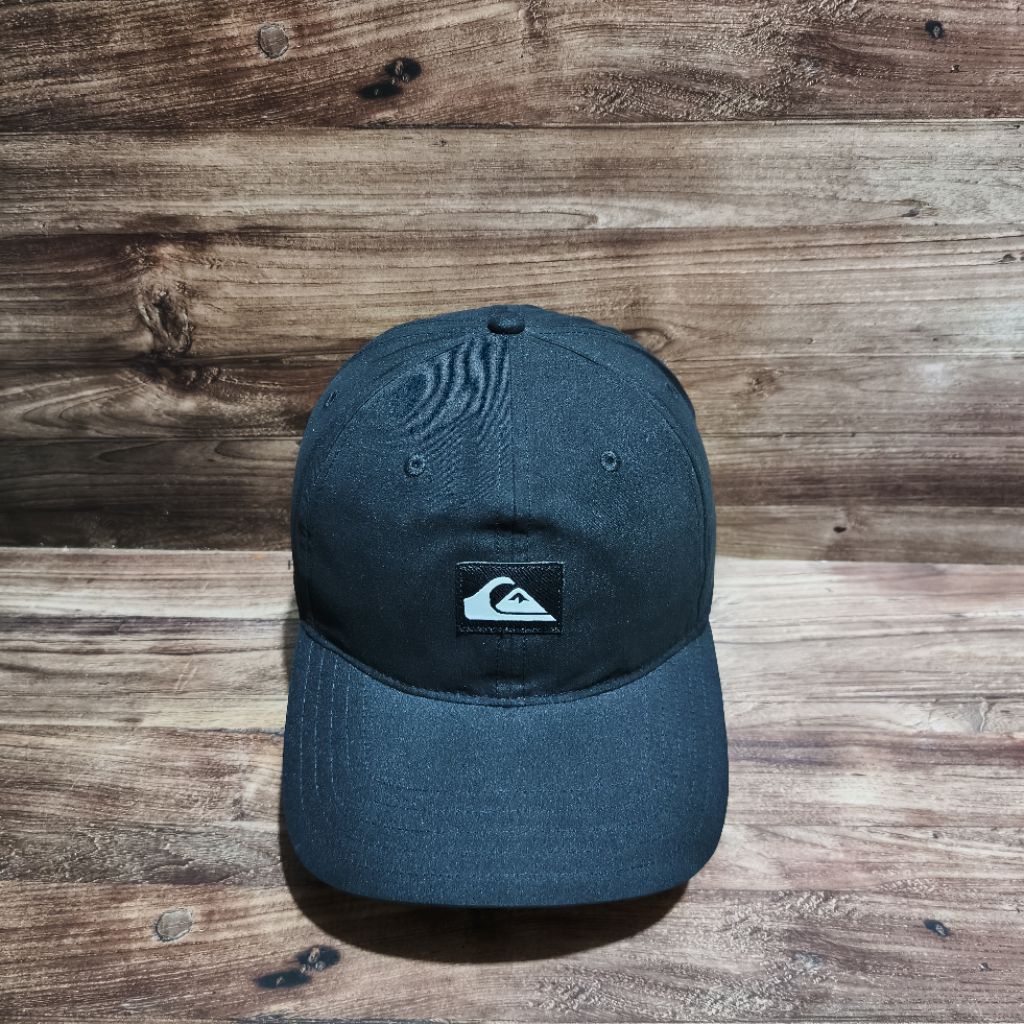 topi baseball caps quicksilver waterman logo black