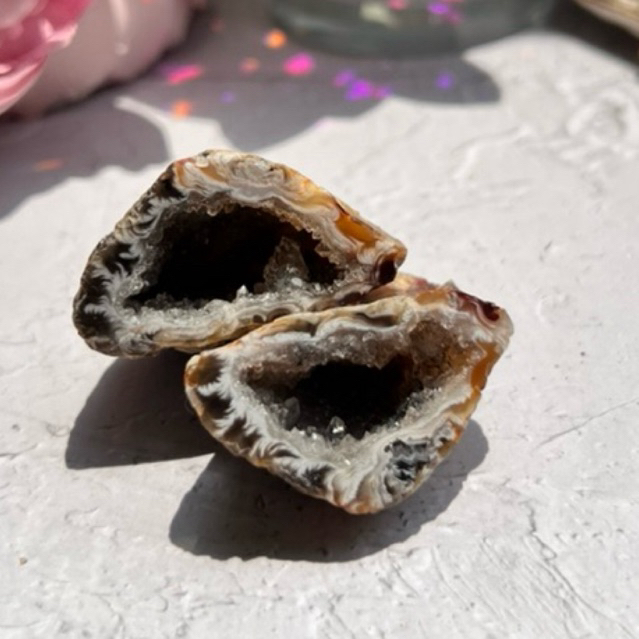Pair of Agate Geode