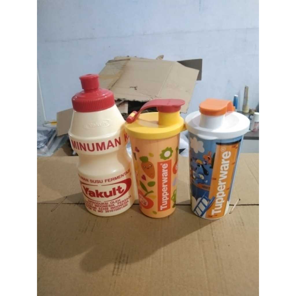 Botol Minum Lucu Model Tupperware / Yakult