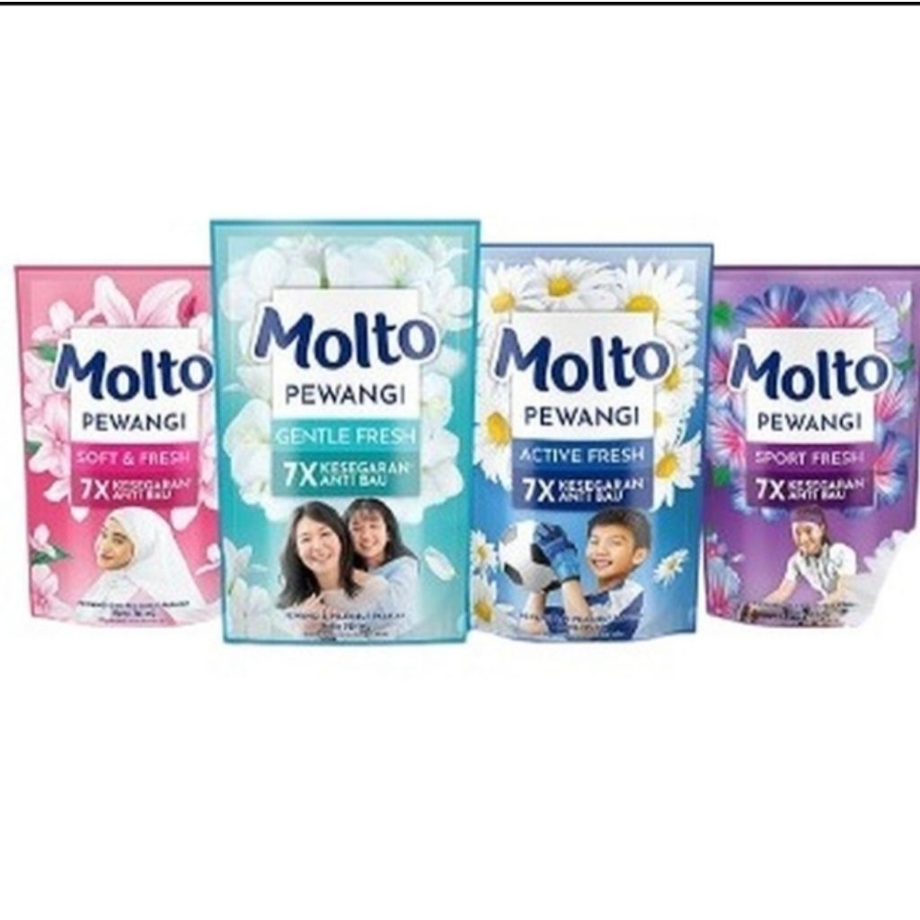 MOLTO Pewangi Pakaian Pouch 1,7 Liter