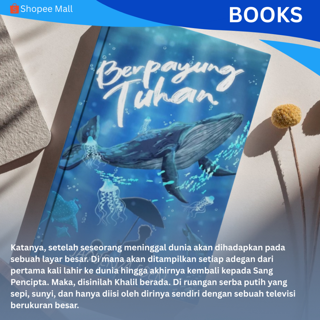 Gramedia MKG - Novel Berpayung Tuhan  (Jaquenza Eden)