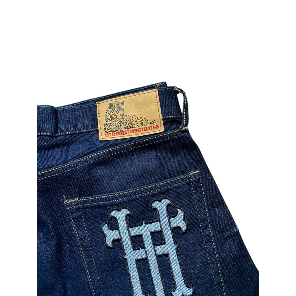 Denim Pants Draelle Logo Thanksinsomnia