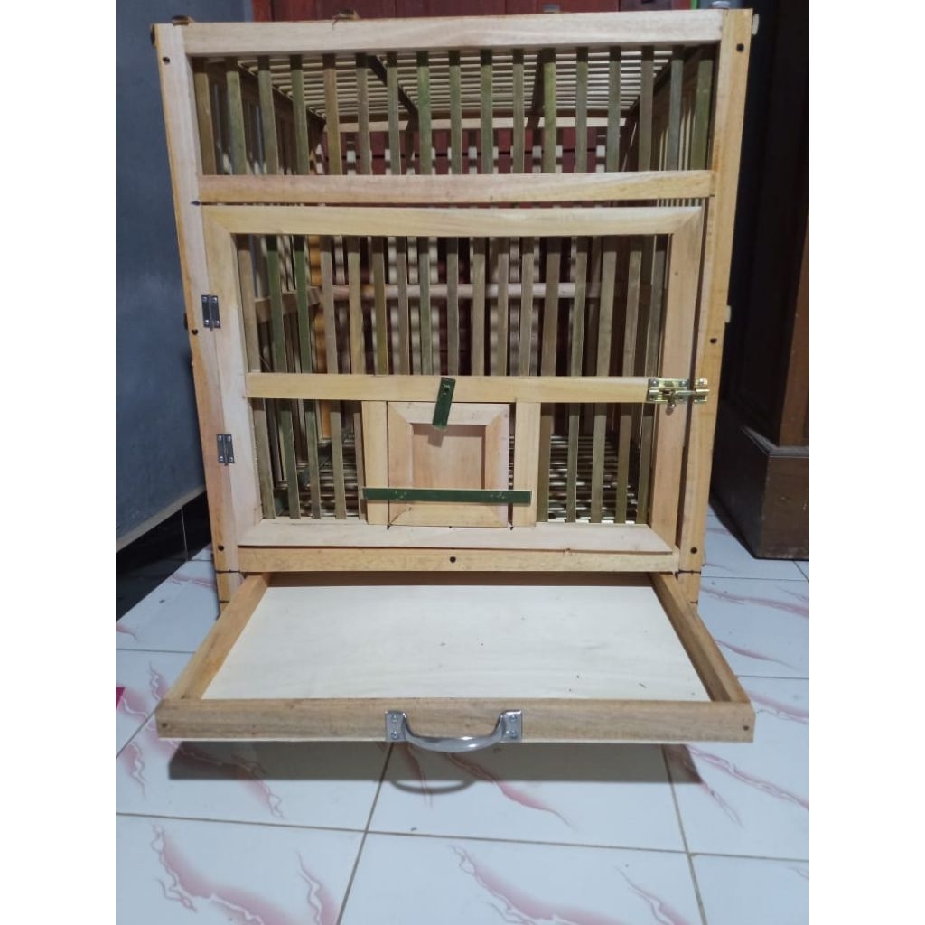 kandang box merpati/jago lepasan ambrukan