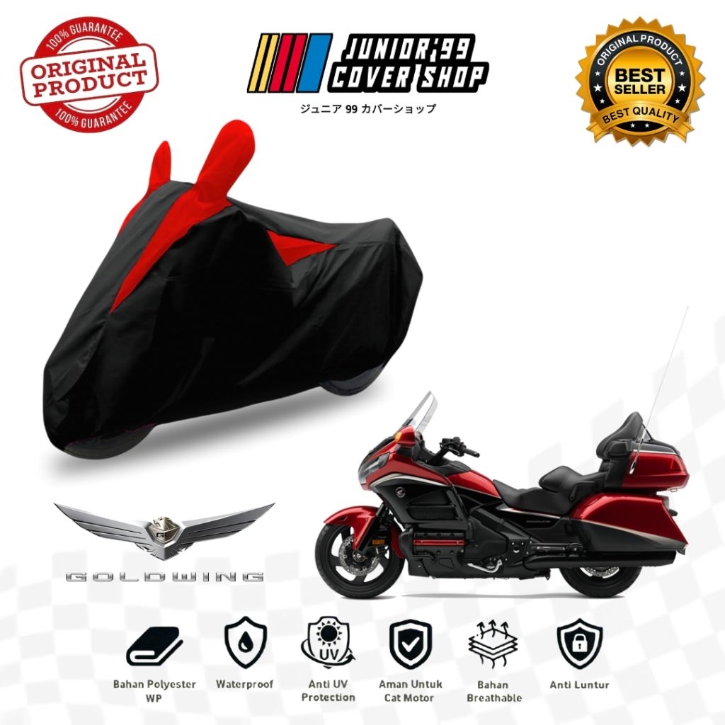 Cover motor Honda Goldwing | Sarung motor Honda Goldwing waterproof