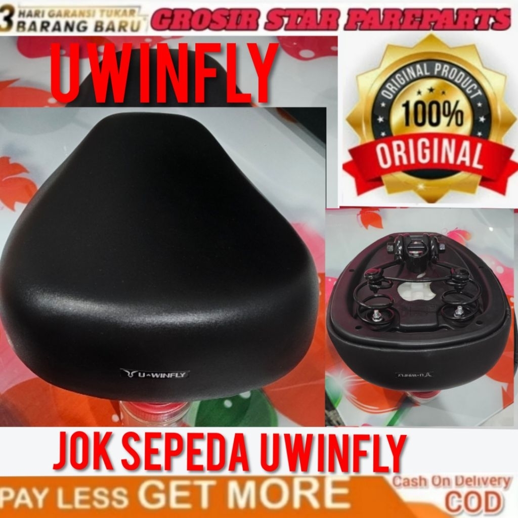 jok sepeda listrik uwinfly