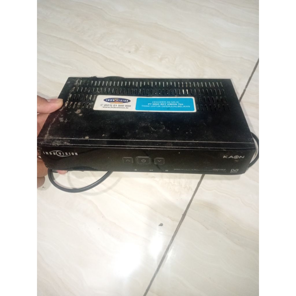RECEIVER TV MERK INDOVISION DIGITAL KAON DV3
