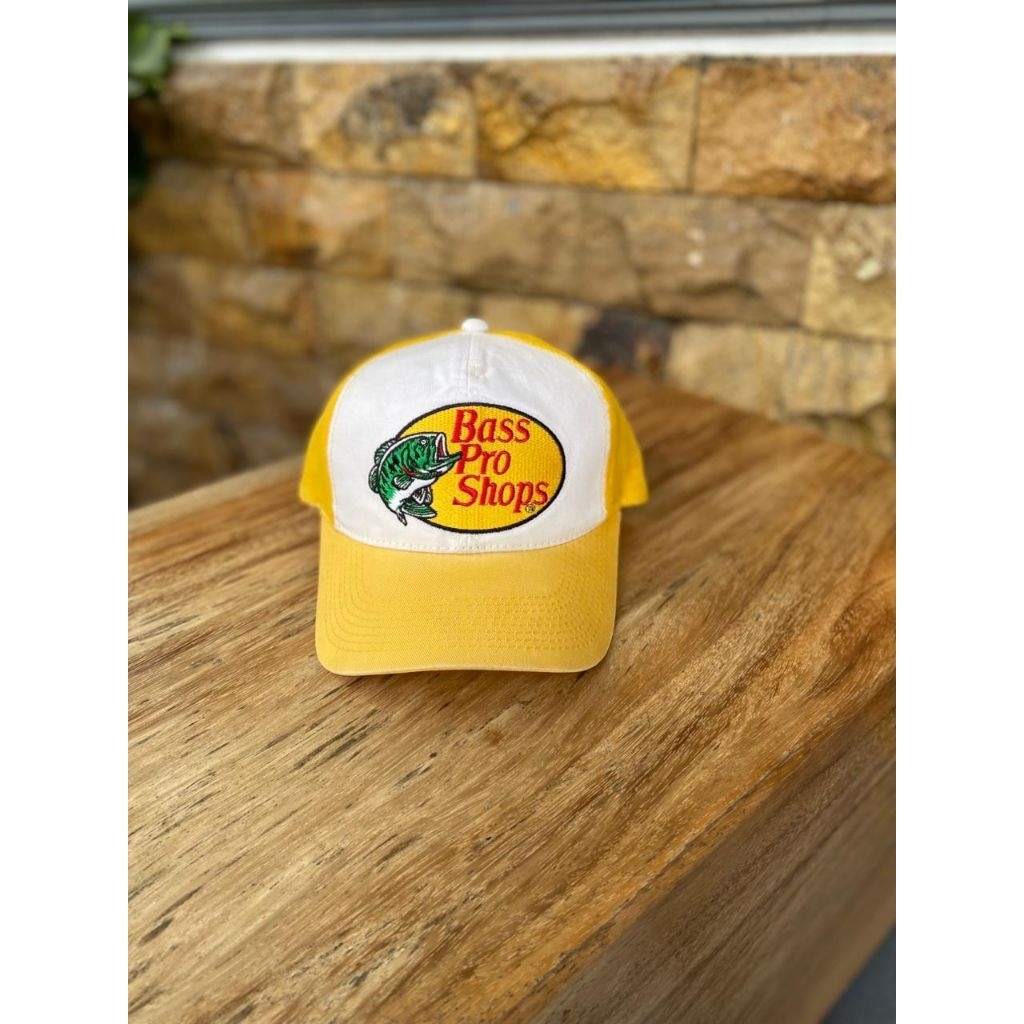 Bass Pro Shops logo bordir yellow