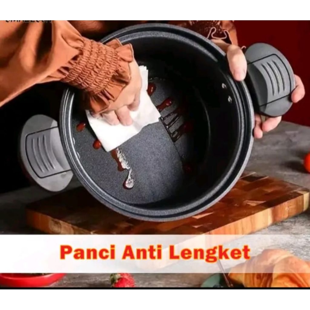 panci presto Anti lengket serbaguna