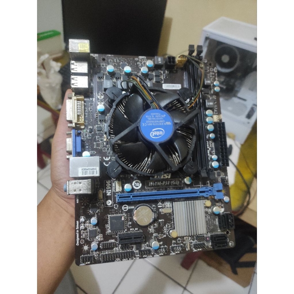 motherboard msi + i5 3330+ fan