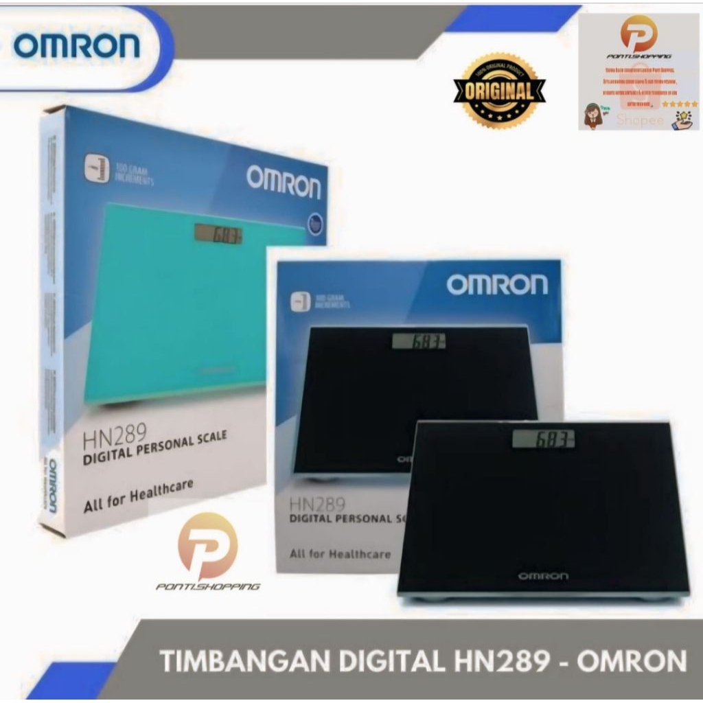 TIMBANGAN BADAN DIGITAL OMRON HN-289/TIMBANGAN BADAN