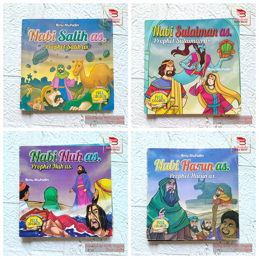 Buku Cerita Anak Muslim Islami (Pilih Judul) - Bekas Preloved Murah