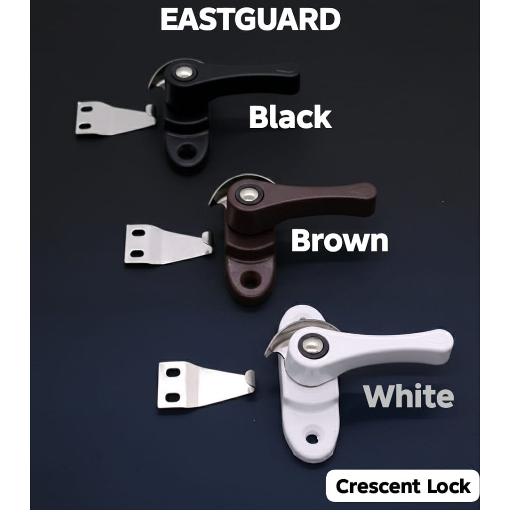 COD TERMURAH  GRENDEL KUPING - GRENDEL JENDELA GESER - GRENDEL ALUMINIUM - CRESCENT LOCK EASTGUARD