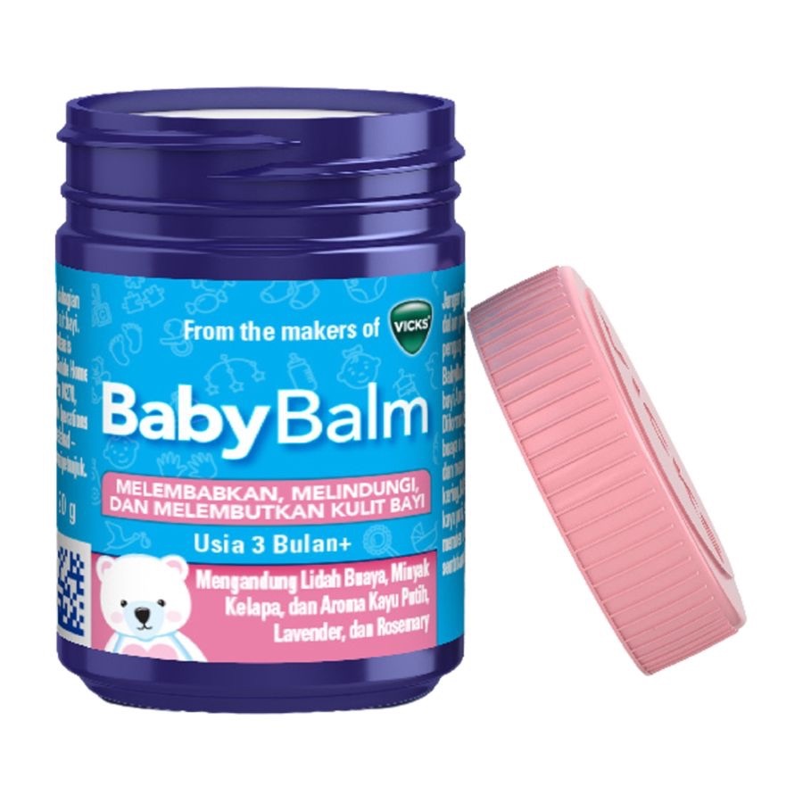 Vicks Baby Balsam Untuk Bayi Pilek Dan Batuk 20 gr