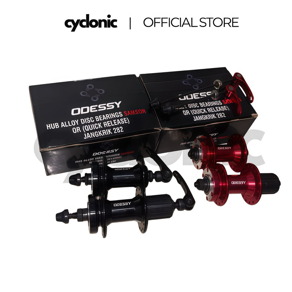 Hub Freehub Odessy 32 Hole Discbrake Cassette Bearing