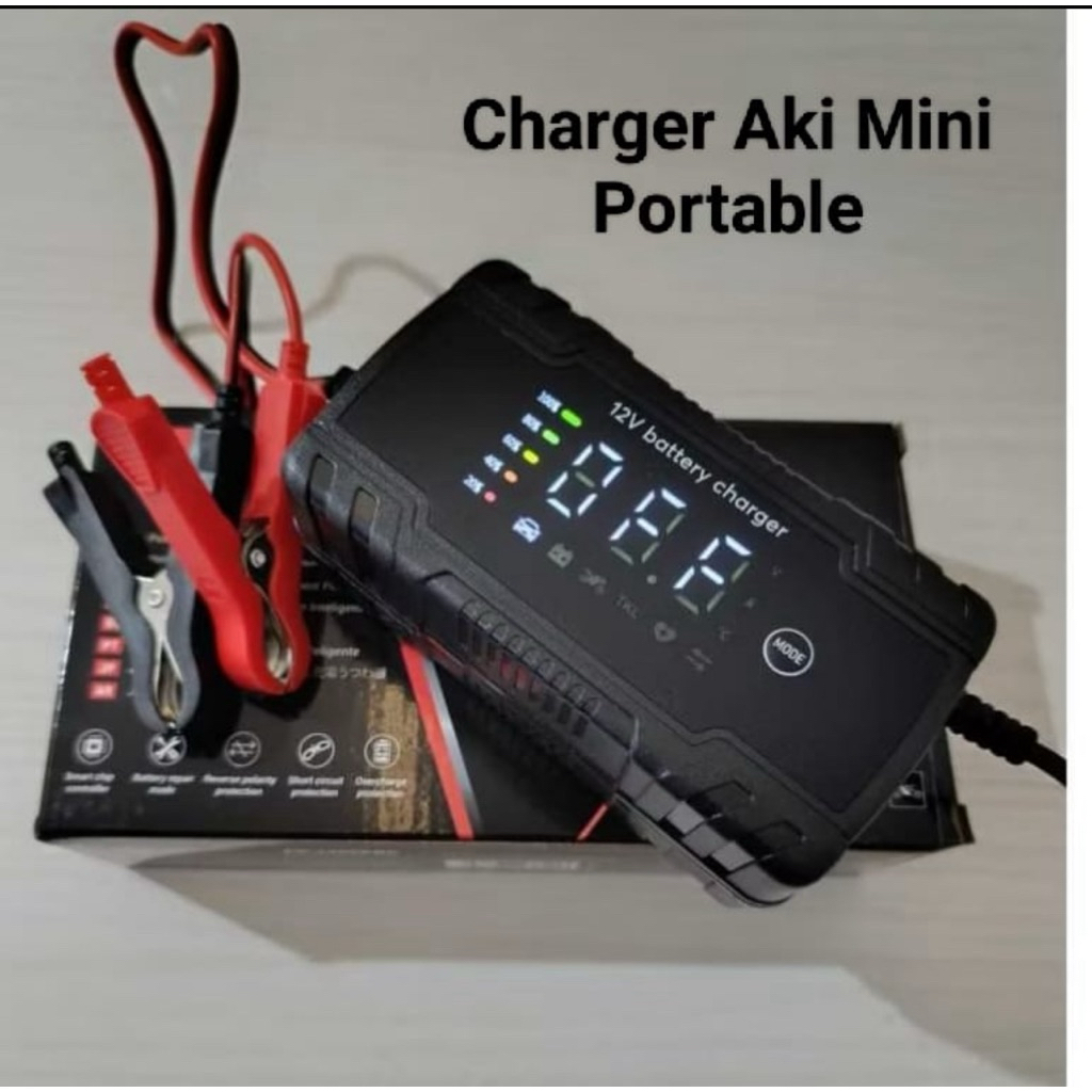 CHARGER AKI MINI PORTABLE