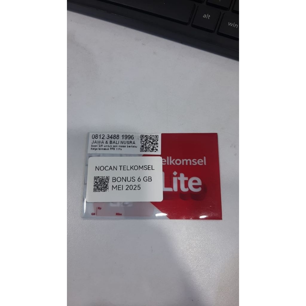 nocan Telkomsel seri tahun