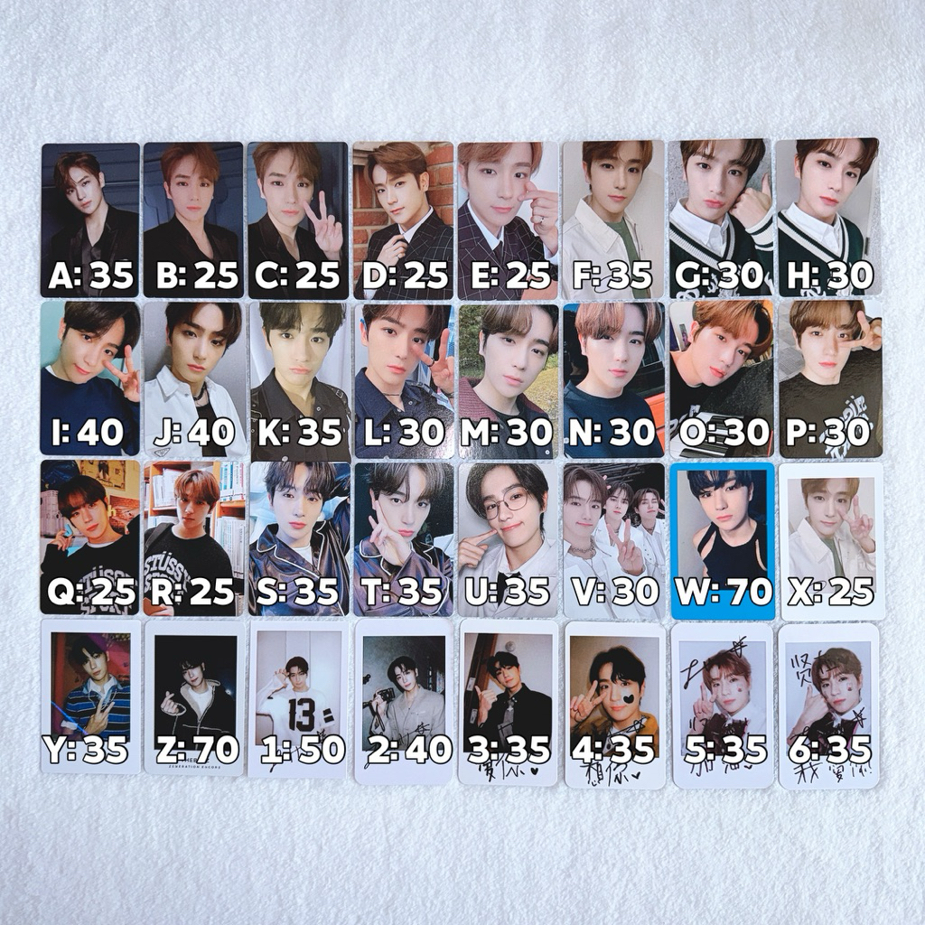 The Boyz Hyunjae Trading Card The B Road, Zeneration, Polaroid