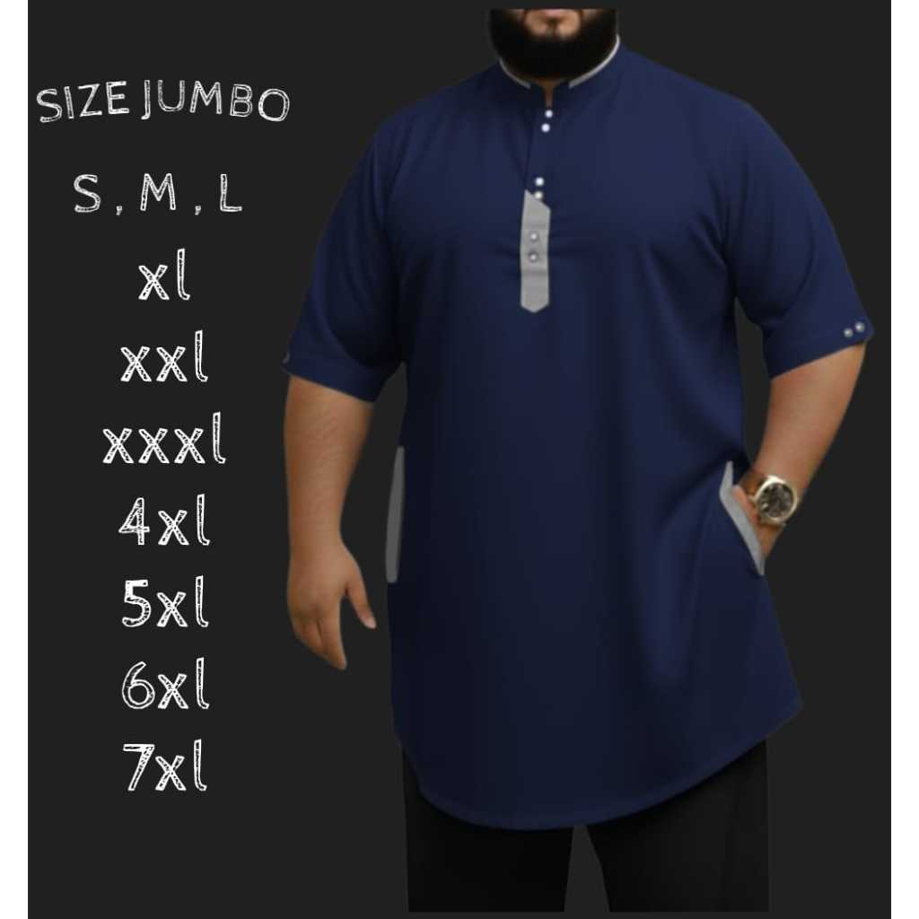 BAJU KOKO PRIA DEWASA SIZE JUMBO XL-10XL