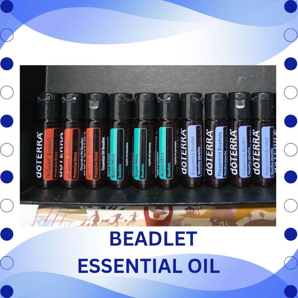 PROMO  DOTERRA On Guard / Peppermint / Supermint Beadlet Permen boba Essential Oil Pelega tenggoroka