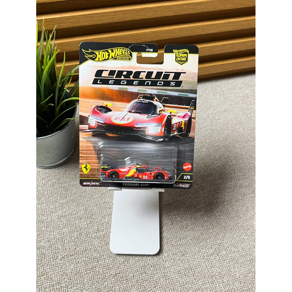 Hot Wheels Premium Circuit Legends – Porsche Gulf 911 / Ferrari 499P / Subaru Pandem / Ford Mustang 