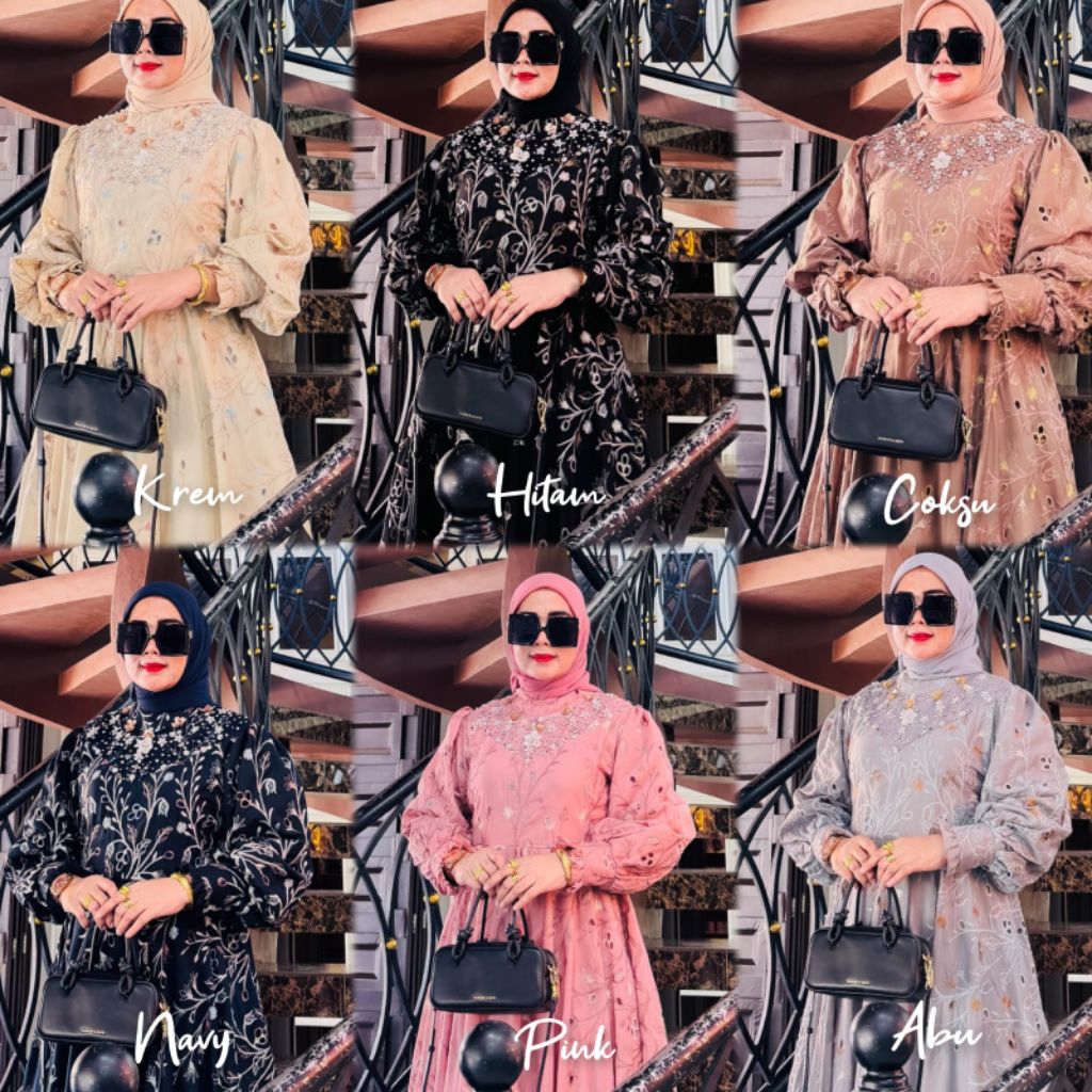 DRES salvina +hijab  BY BILQIS ASOPUROH