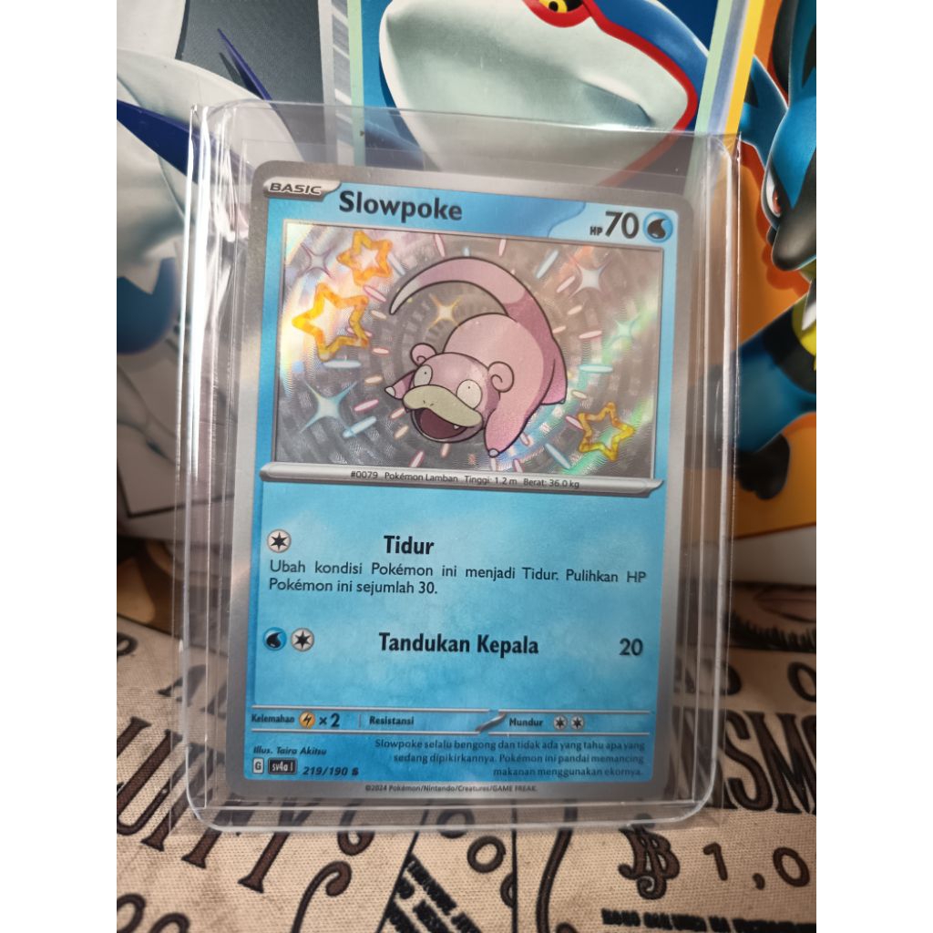 Slowpoke 219/190 S - Slowpoke Shiny - Pokemon TCG Indonesia