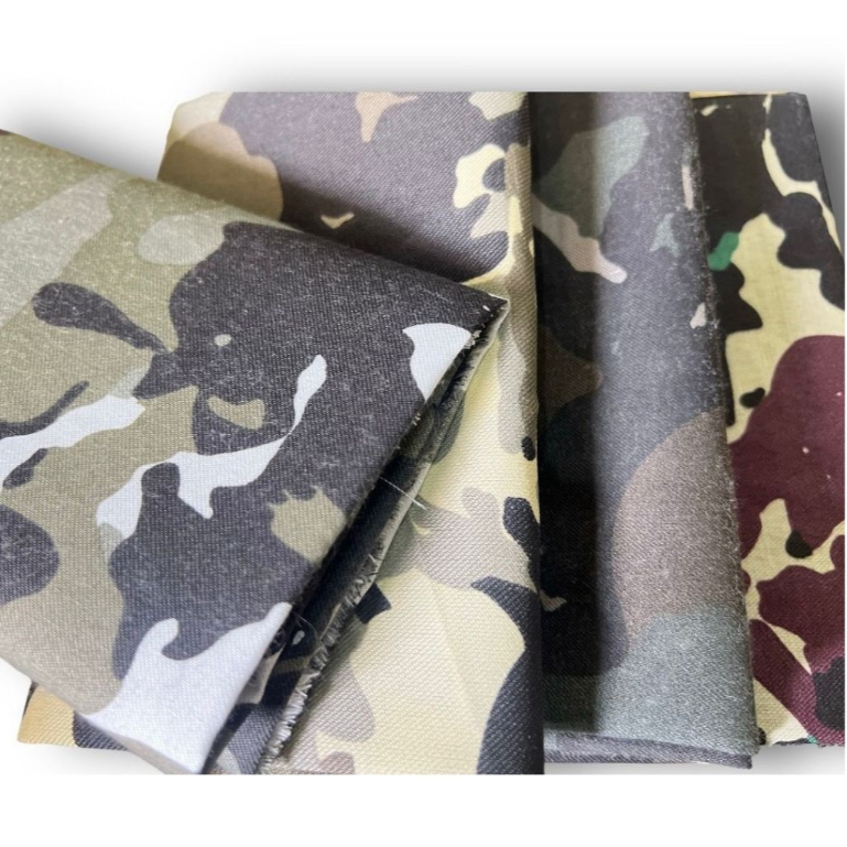 Kain eceran/meteran Kain Meteran Bahan Kain motif Loreng TNI Lebar kain 150cm kain loreng