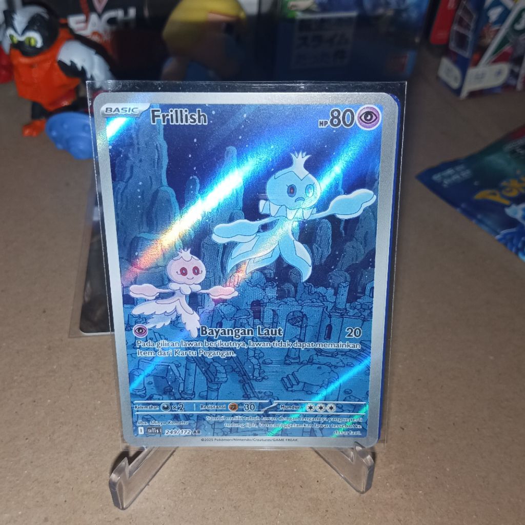 Frillish AR sv11s Pokemon TCG Indonesia