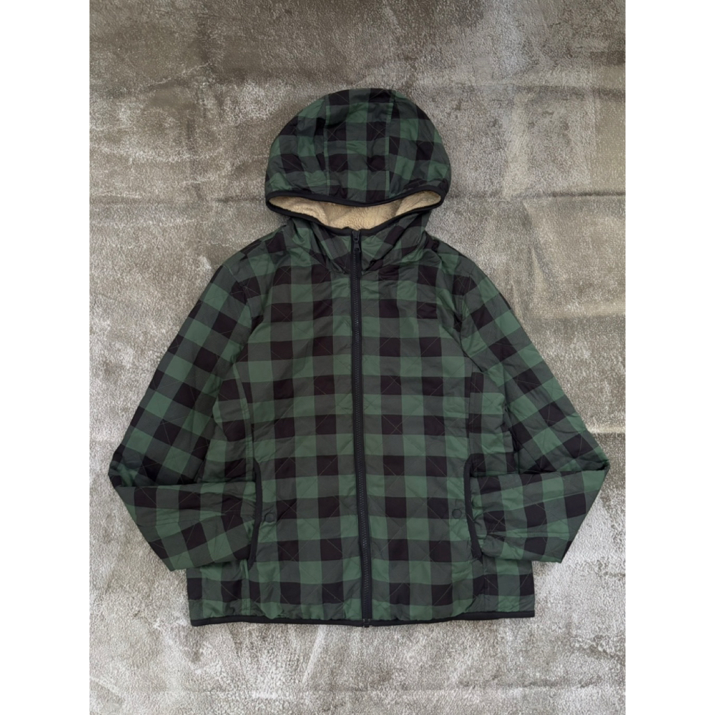 Plaid Jacket Uni*lo Sherpa