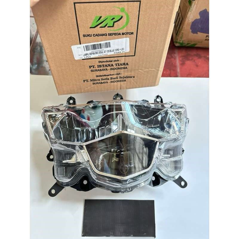 Reflektor Lampu Mio Soul GT 125 Blue Core LED Lampu Depan Soul GT 125 LED VR Parts