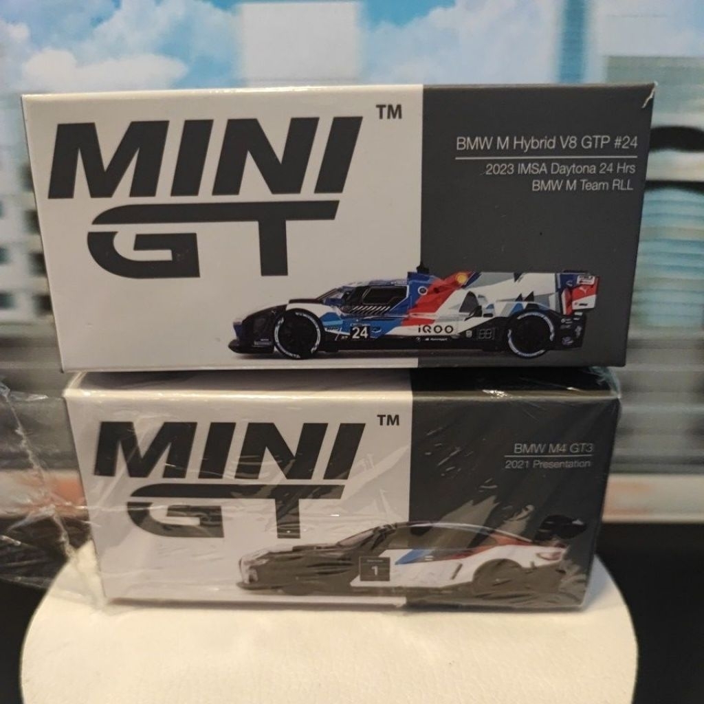 Minigt 670 & 347 bmw m hybrid v8 gtp #24bmw m4 gt3 2021 presentation