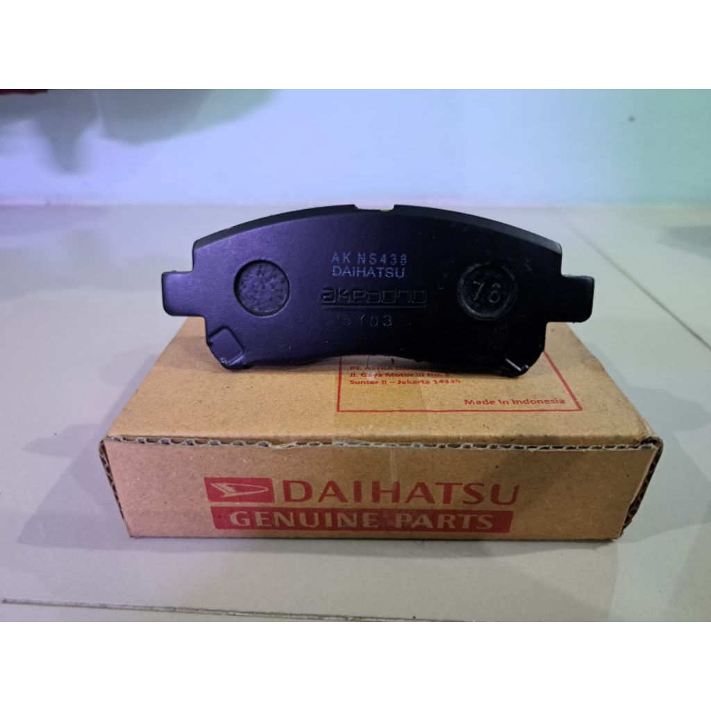 Kampas Rem Depan Avanza/Xenia Astra Daihatsu Original