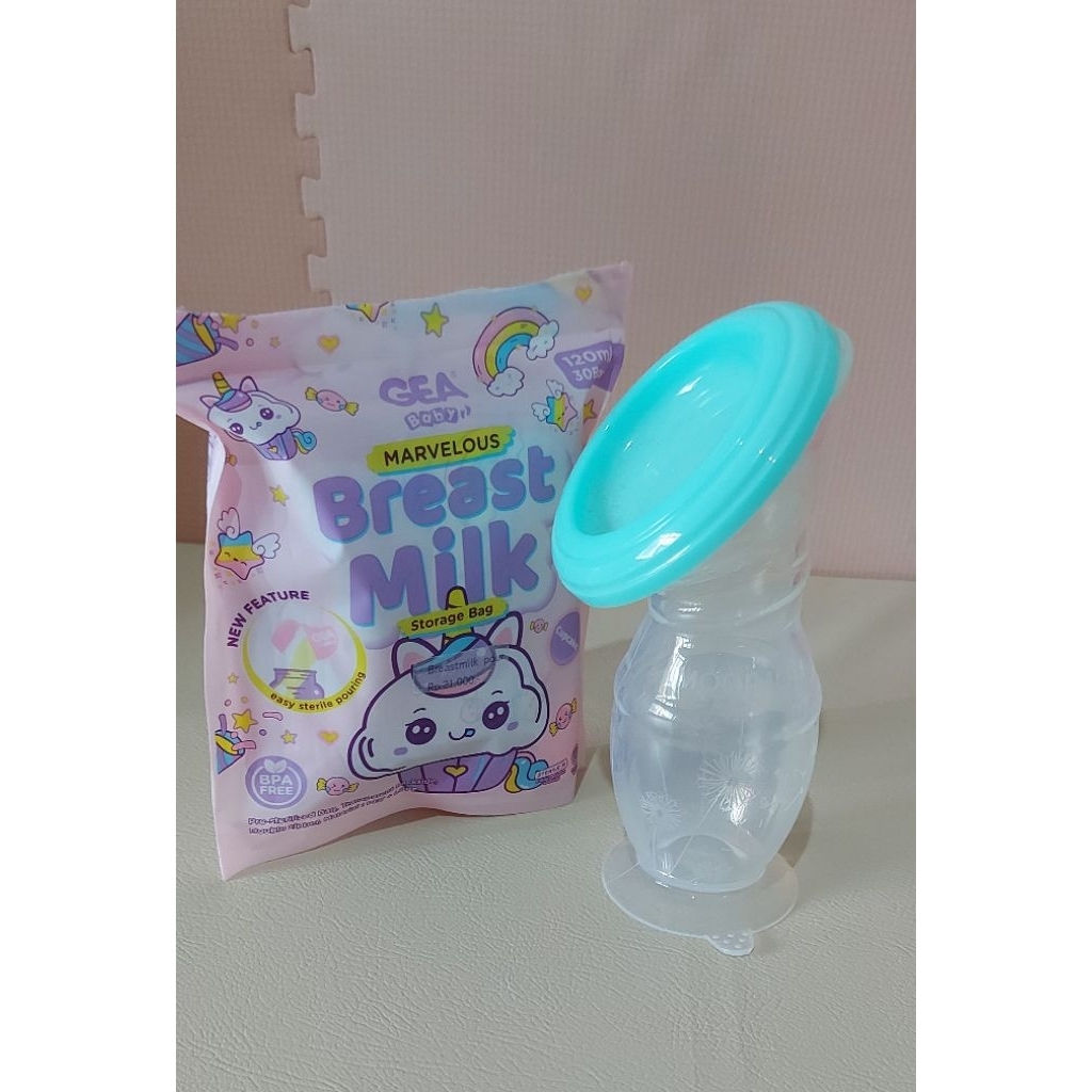 Preloved Mooimom Silicone Breast Pump