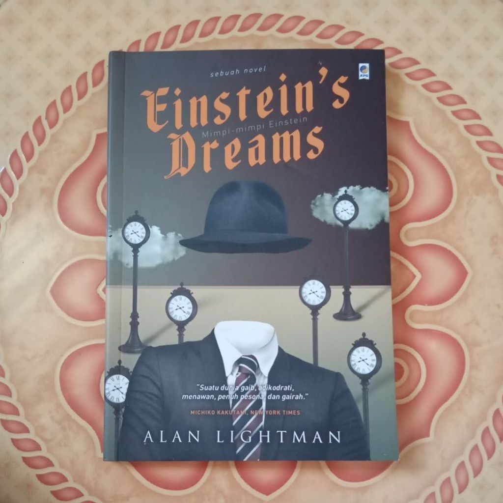 preloved buku einstein's dream - alan lightman
