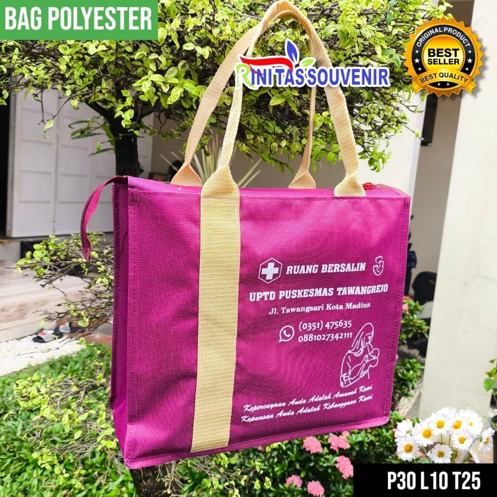 Tas Partus Bidan Tas Bidan Custom Tas Bidan Polyester Tas Bidan Murah Souvenir Bidan