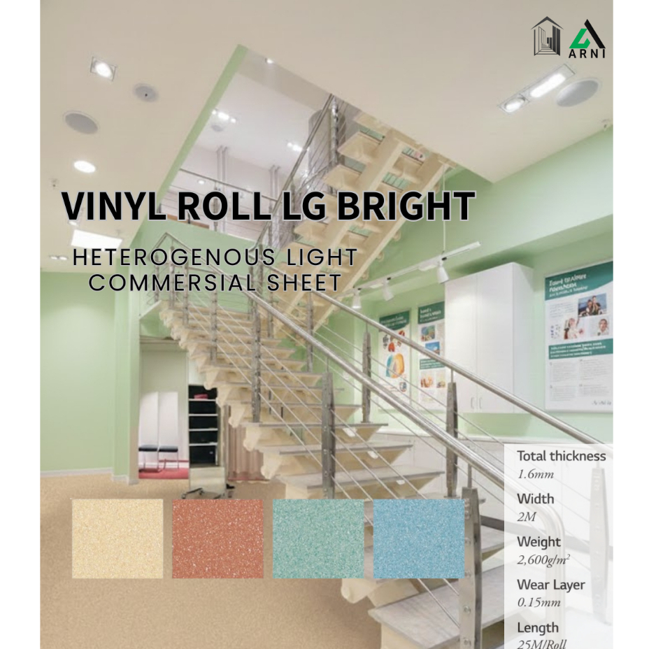 VINYL ROLL HETEROGENEUS | LANTAI VINYL ANTI BAKTERI