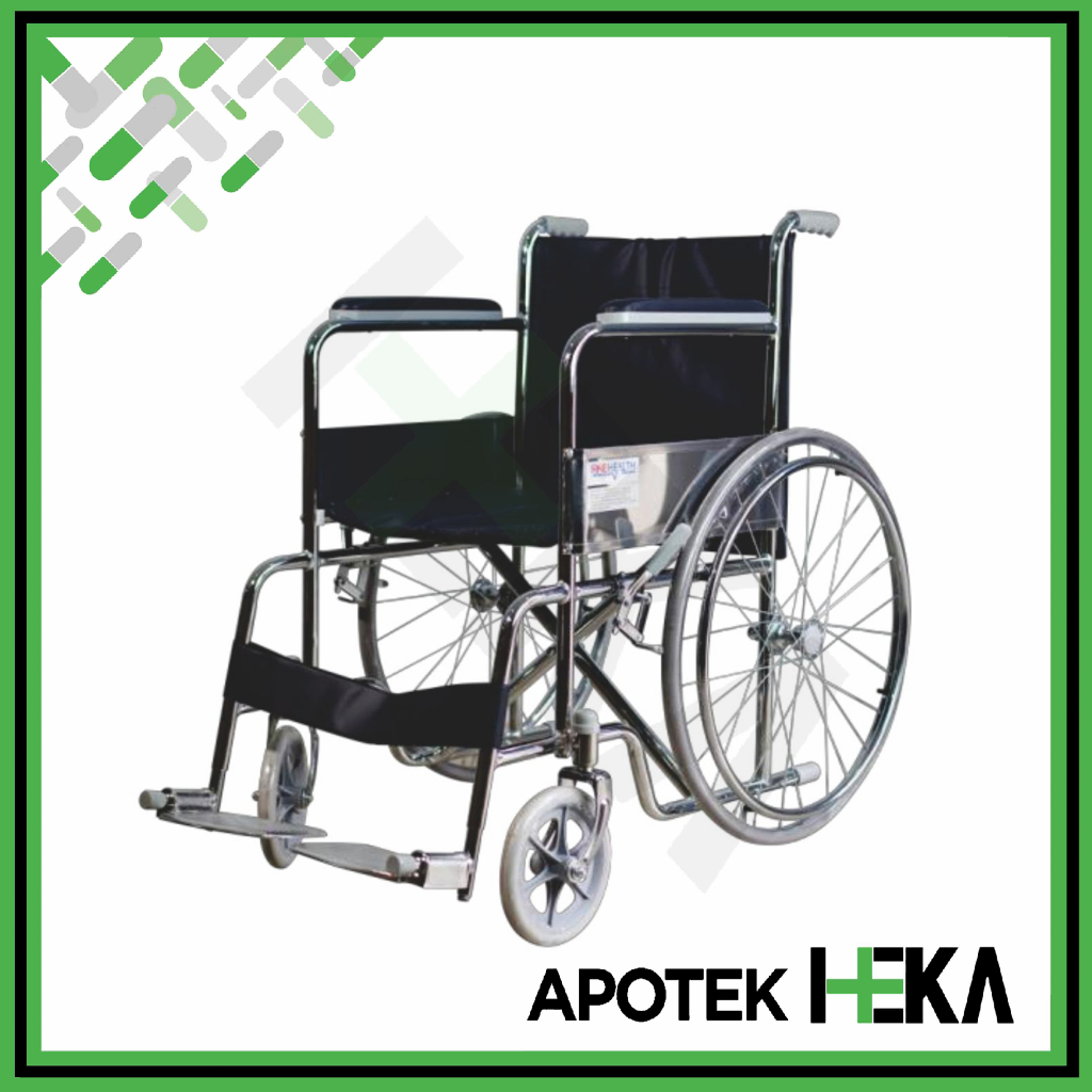 Onehealth Wheelchair OH-809 Kursi Roda [TANGERANG]