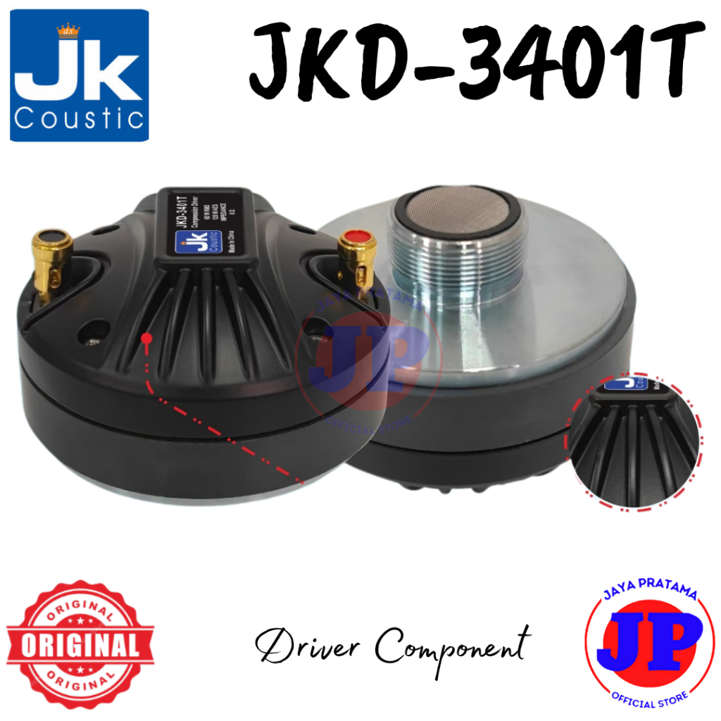 JK Coustic JKD-3401T Driver Speaker Original JK Coustic JKD3401T