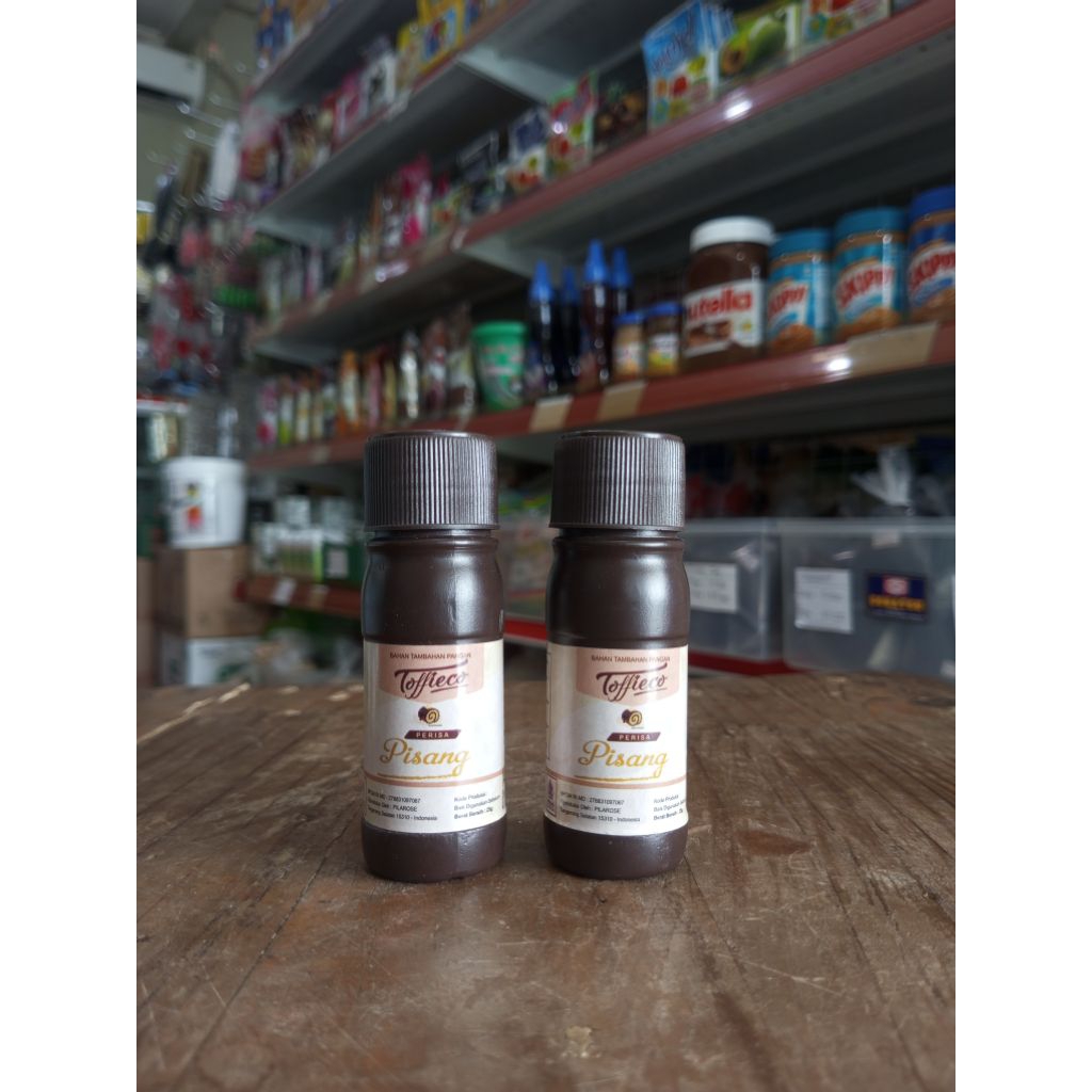 Toffieco Perisa Pisang 25g | Perisa Pisang Toffieco 25gr