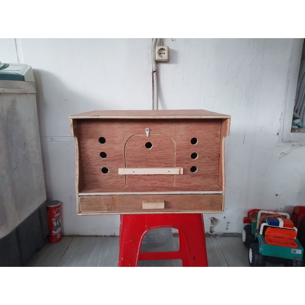 gupon merpati bahan triplek 9mm ukuran 40x30x30